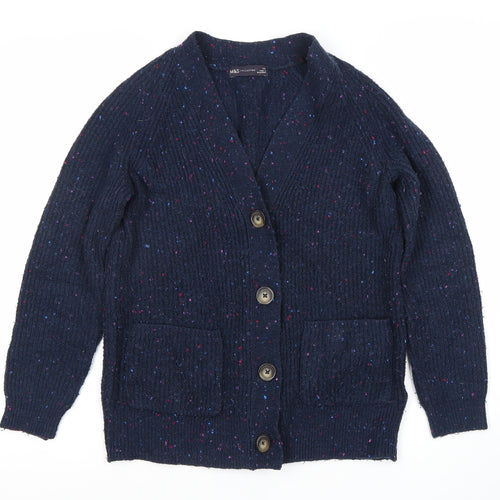 Marks and Spencer Women's Blue XS Cardigan
