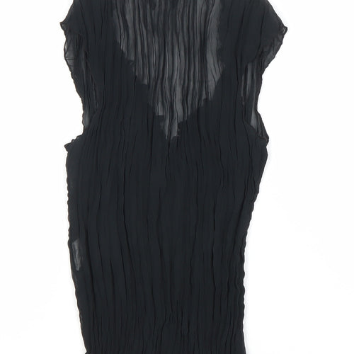 O-N-L-Y Women’s Black Sleeveless Lace Blouse Medium