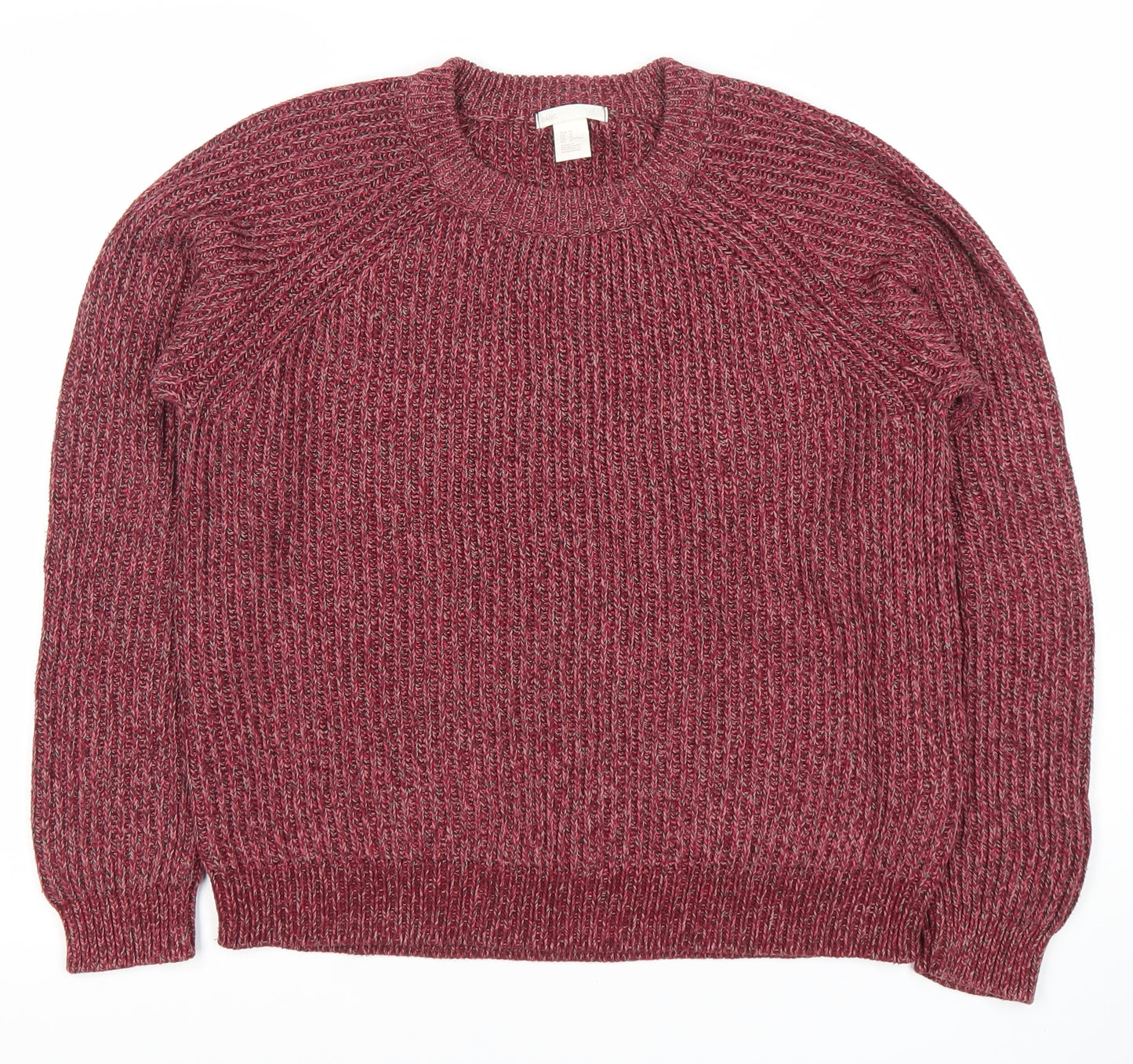 BASIC Red Women's Pullover Jumper Size 10