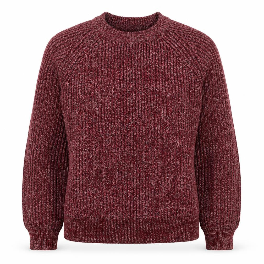 Front view of BASIC Red Women's jumper, size 10