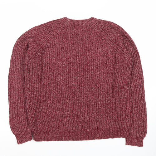 BASIC Red Women's Pullover Jumper Size 10