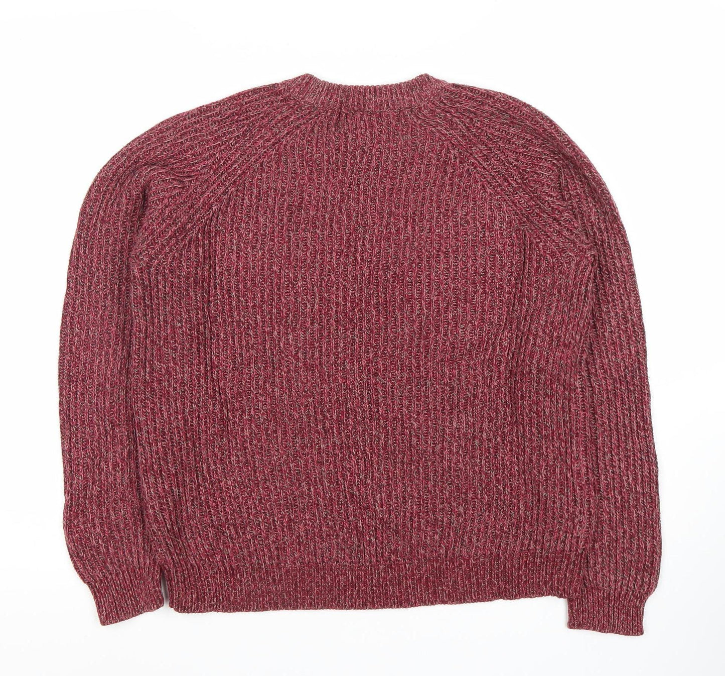BASIC Red Women's Pullover Jumper Size 10