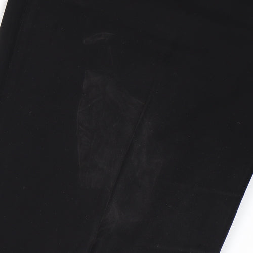 BCBGMAXAZRIA Women's Black Trousers, XS, Flat Front