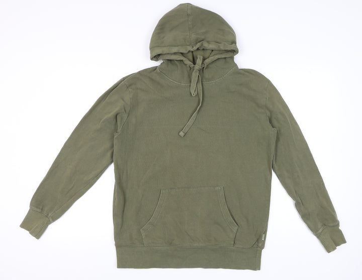 Academy Men's Green Pullover Hoodie S