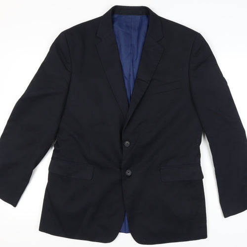 Marks and Spencer Men's Blue Blazer, Medium, Classic Style