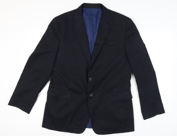 Marks and Spencer Men's Blue Blazer, Medium, Classic Style