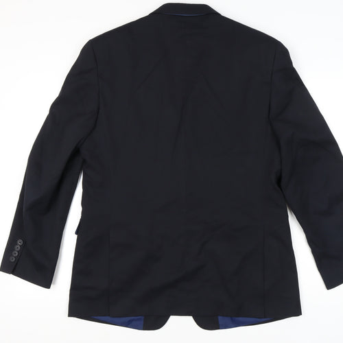 Marks and Spencer Men's Blue Blazer, Medium, Classic Style