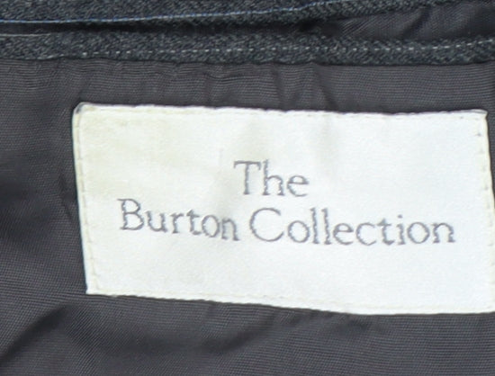 Burton Collection Men’s Grey Striped Suit Jacket 36S