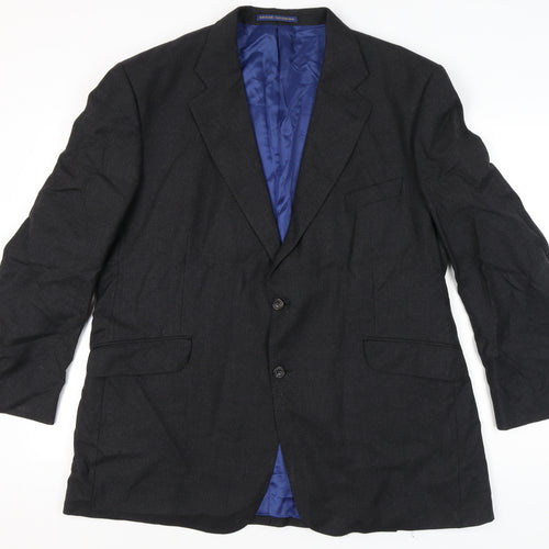 Marks and Spencer Men's Grey Wool Blazer 48M