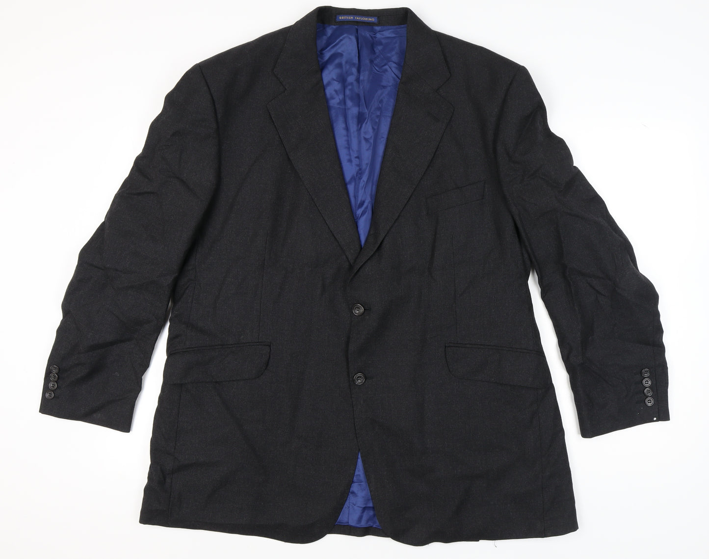 Marks and Spencer Men's Grey Wool Blazer 48M