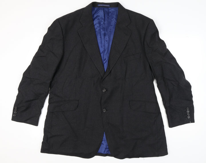 Marks and Spencer Men's Grey Wool Blazer 48M
