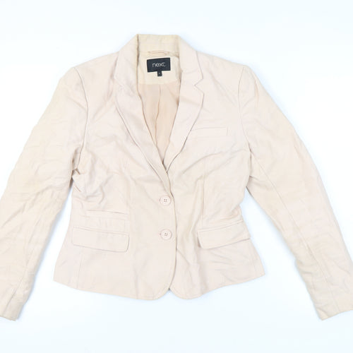 Next Women's Beige Blazer Size 12, Business Style