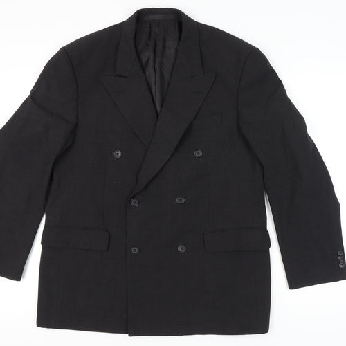 Marks and Spencer Men's Black Blazer 40 Short