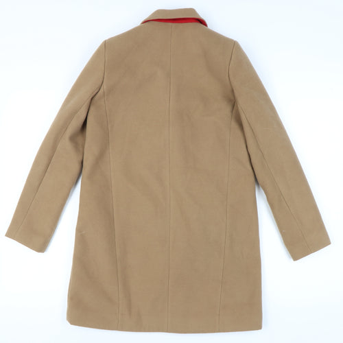 ASOS Women's Beige Petite Coat Size 6 Casual
