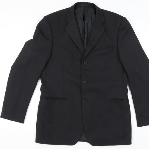 Burton Men's Black Blazer, Size 40L