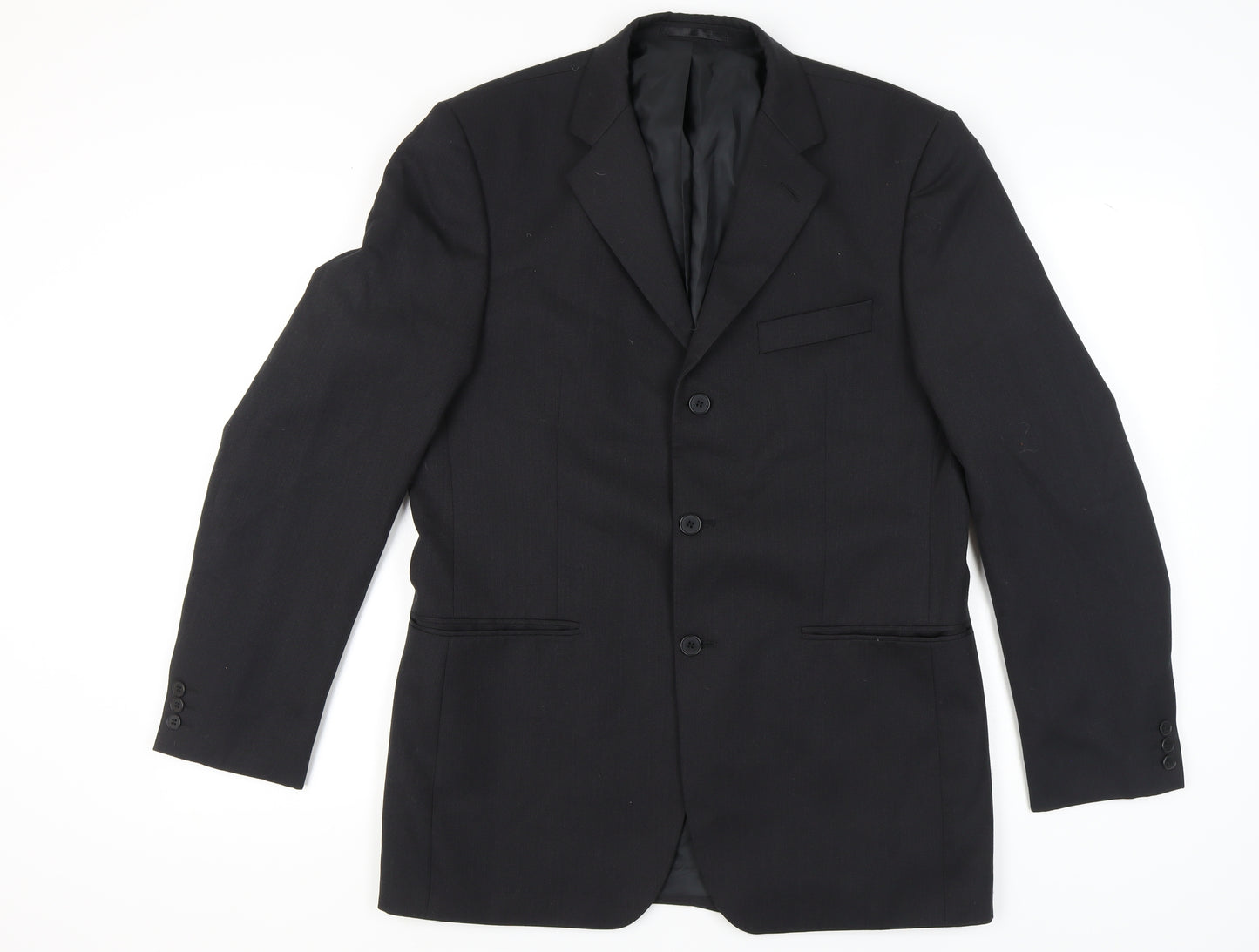 Burton Men's Black Blazer, Size 40L