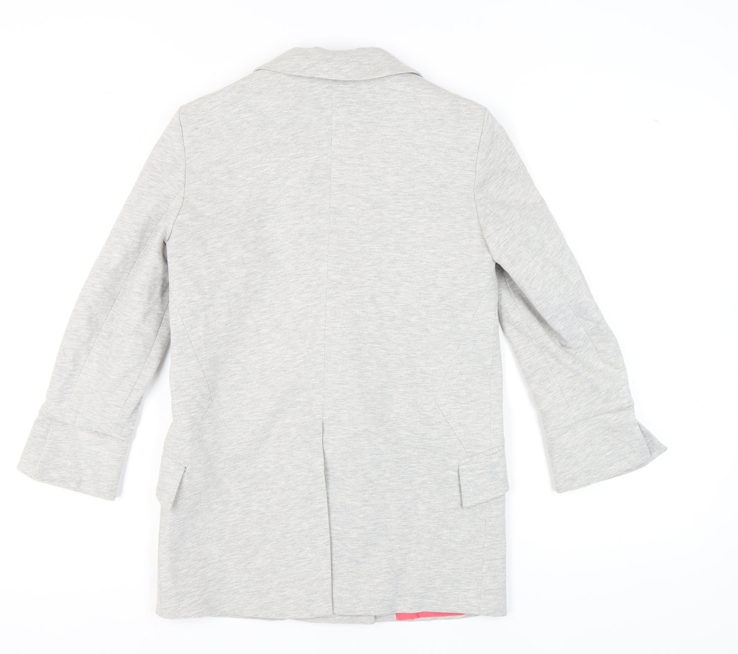 Topshop Women's Grey Blazer UK 8 Regular Fit