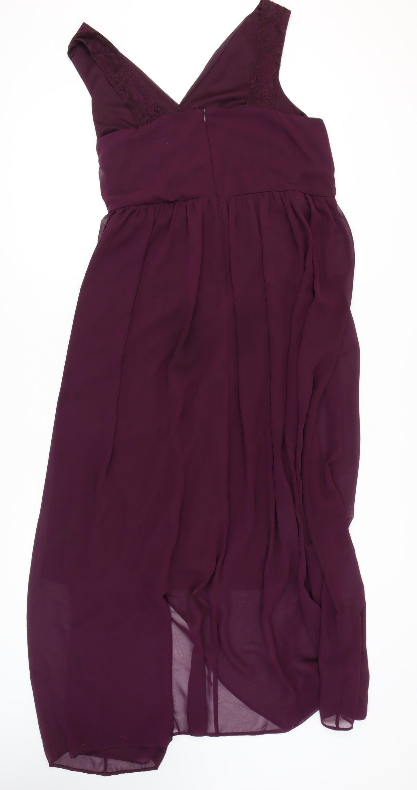 Yours Women's Purple Midi Wrap Dress Size 20