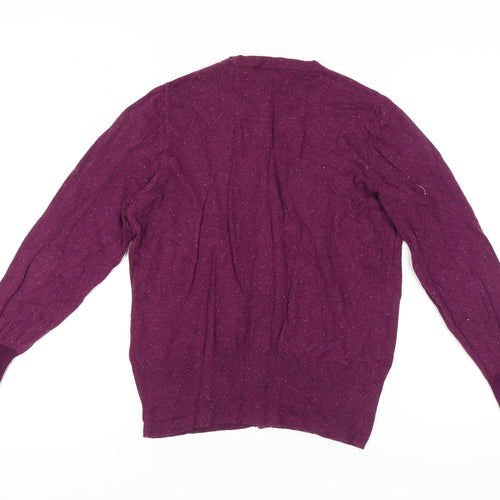 Next Women's Purple Cardigan, Size 12, Cotton Blend
