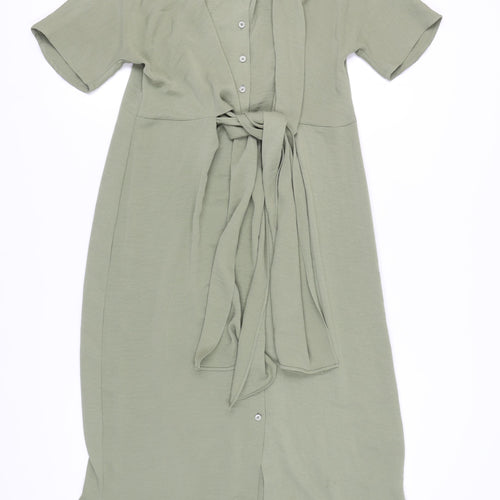 Marks and Spencer Women’s Green Shirt Dress Size 10