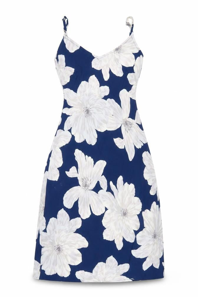 Dancing Leopard Women’s Blue Floral Slip Dress Size 6