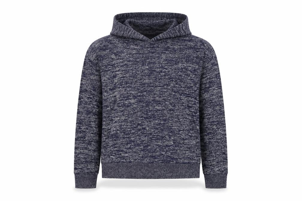 Front view of Gap Women's Blue XS Pullover Hoodie, Casual Style