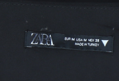 Zara Women’s Black Bodysuit M Sleeveless Party Chic