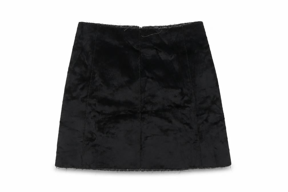 Zara Woman Black XS Pencil Skirt