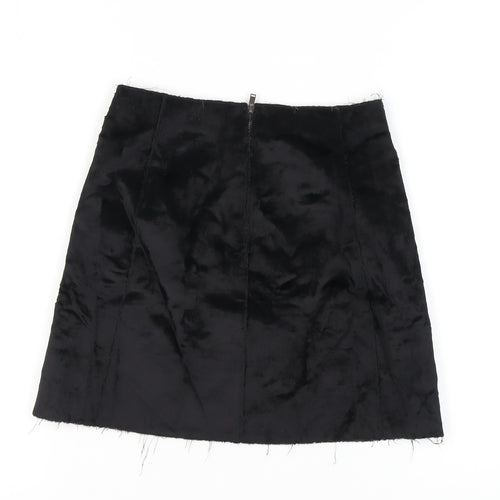 Zara Woman Black XS Pencil Skirt