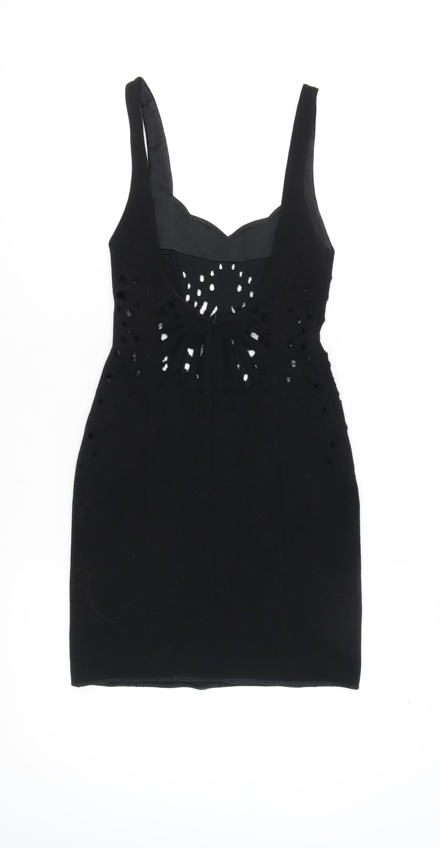 Jasmine Di Milo Women's Black Mini Sheath Dress Size 8