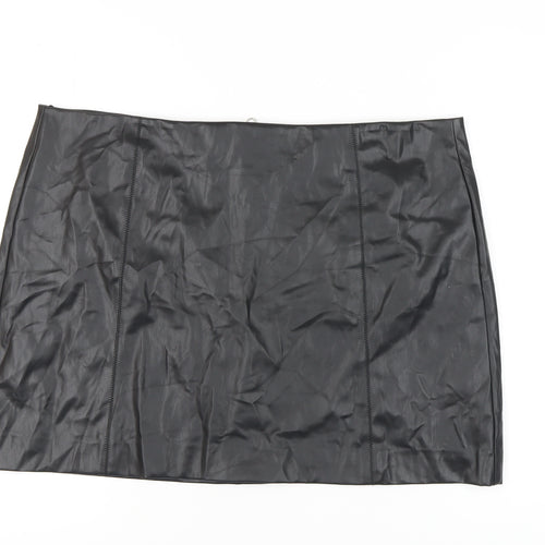 Marks and Spencer Women's Black Pencil Skirt Size 22