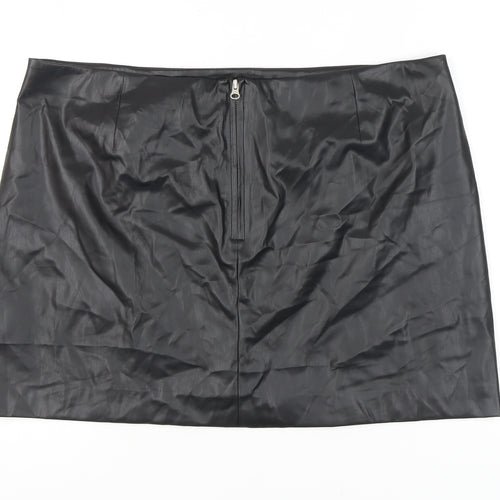 Marks and Spencer Women's Black Pencil Skirt Size 22