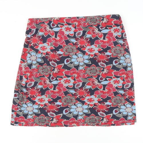 Debenhams Women's Floral Multicoloured Skirt - Size 16