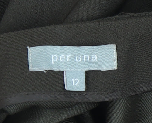 Marks and Spencer Women's Brown Pencil Skirt Size 12