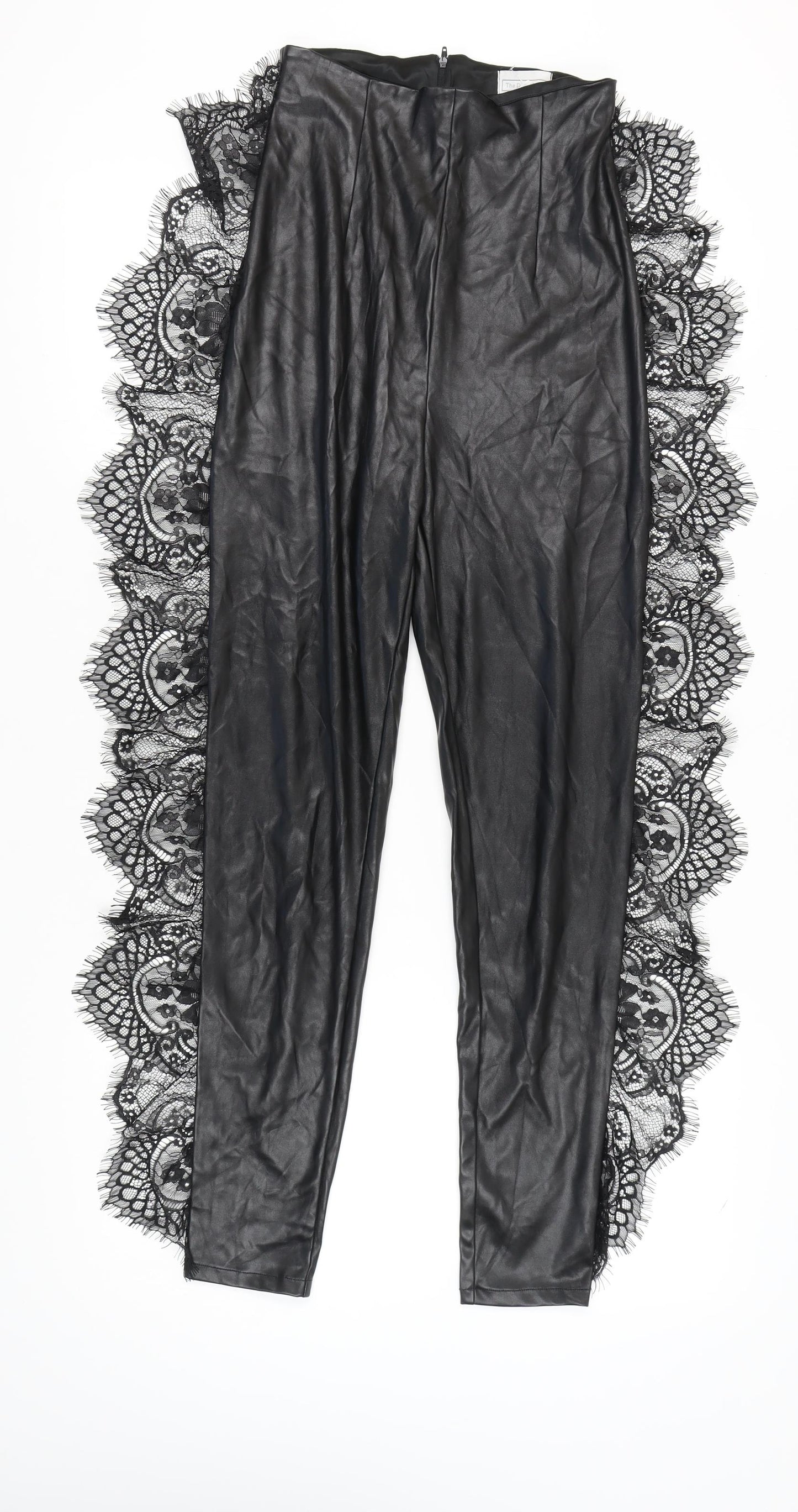 The Dolls House Women's Black Lace Leggings S