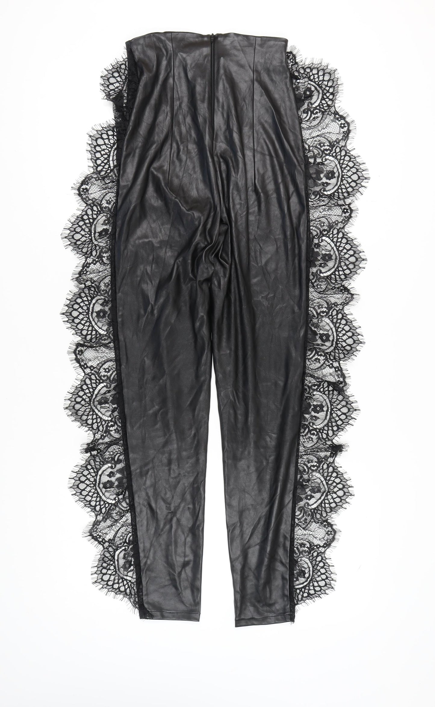 The Dolls House Women's Black Lace Leggings S