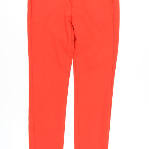 Zara Women’s Red Trousers Size 6 Regular Fit