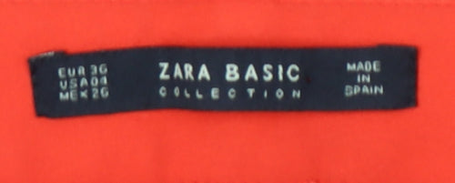Zara Women’s Red Trousers Size 6 Regular Fit