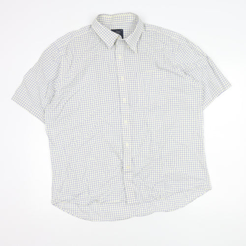 Savile Row Men's XL Multicoloured Check Shirt