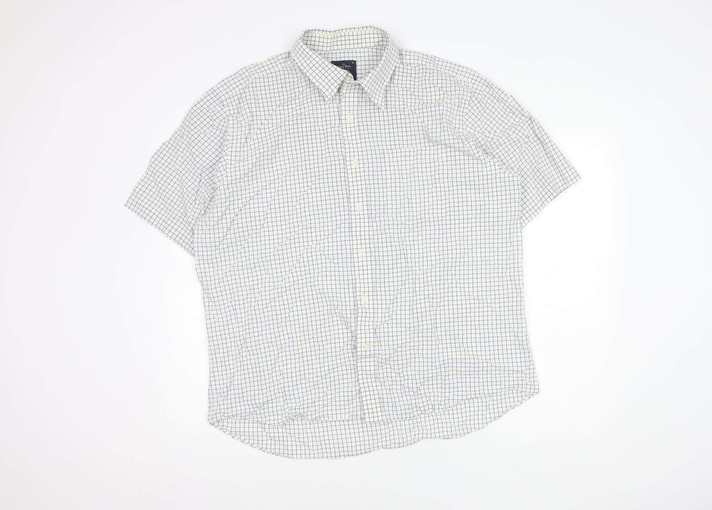 Savile Row Men's XL Multicoloured Check Shirt