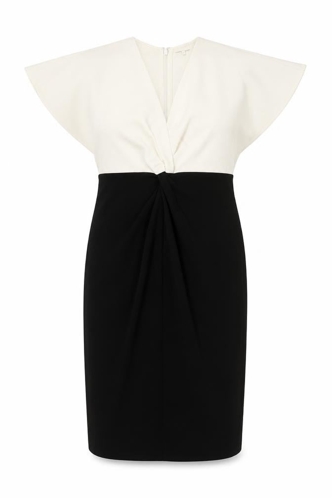 Front view of Ted Baker Women's Colourblock Dress, M