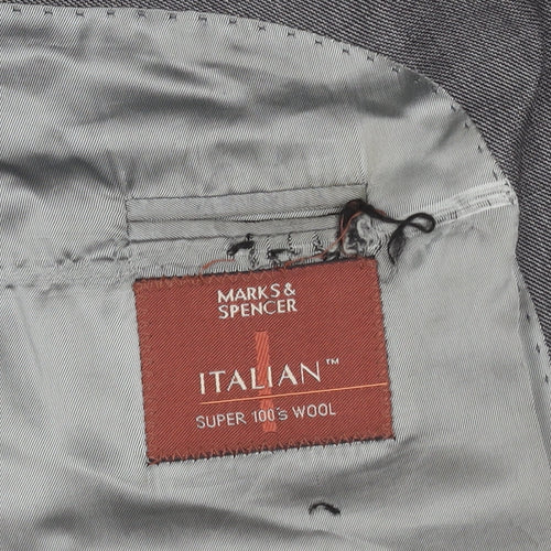 Marks and Spencer Men's Grey Blazer Medium