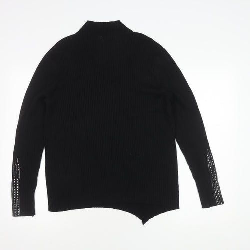 Klass Women's Black Studded Tunic Jumper XL