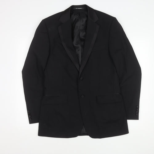 Jeff Banks Black Men's Blazer Tuxedo Size 38L Formal