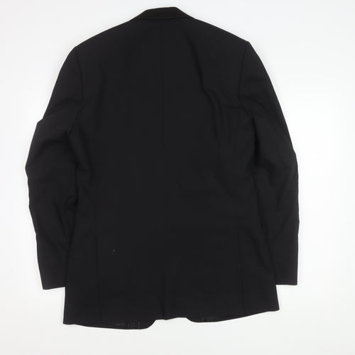 Jeff Banks Black Men's Blazer Tuxedo Size 38L Formal