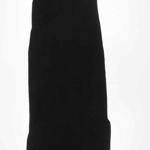 Warehouse Women's Black Long Tank Dress Size 12