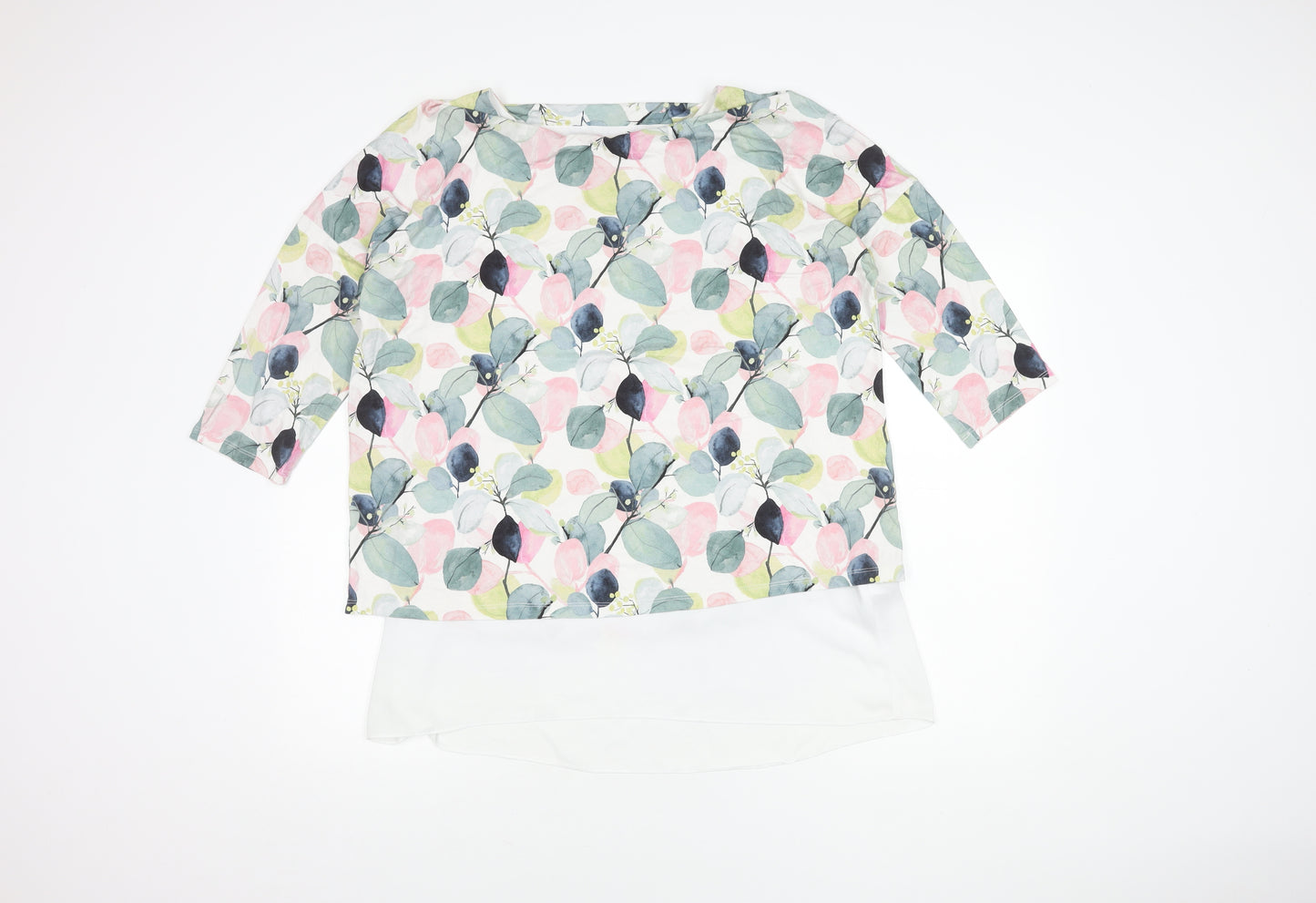 Phase Eight Women's Multicoloured Floral Blouse Size 16
