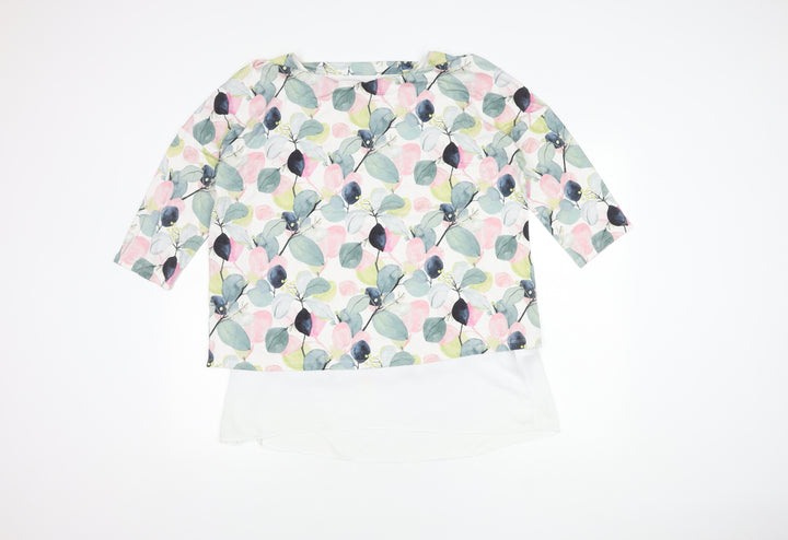 Phase Eight Women's Multicoloured Floral Blouse Size 16