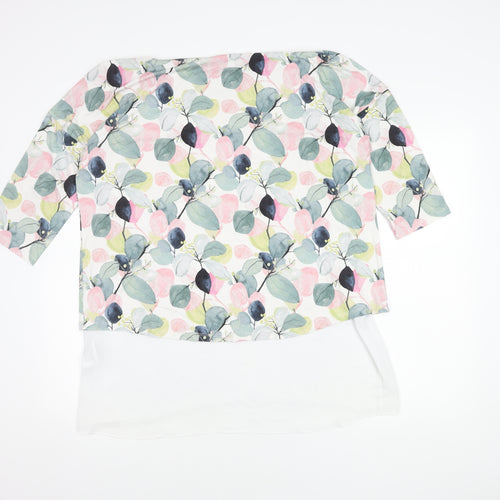 Phase Eight Women's Multicoloured Floral Blouse Size 16
