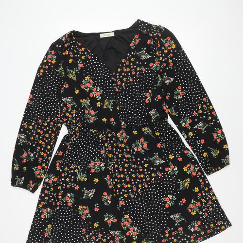Oasis Women's Multicoloured Mini Dress L